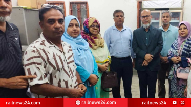 রেলওয়ে জেনারেল হাসপাতাল ঢাকা পরিদর্শনে জিএম (পূর্ব), চিকিৎসাসেবা উন্নয়নে দিলেন দিকনির্দেশনা