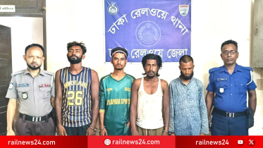 ঢাকা রেলওয়ে স্টেশনে পুলিশের অভিযান, ৪ জনের কারাদণ্ড