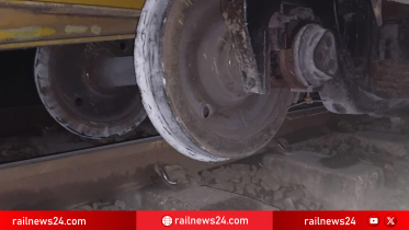 টঙ্গী রুটে চট্টগ্রামগামী কনটেইনার ট্রেনের চাকা লাইনচ্যুত, এক লাইনে ট্রেন চলাচল