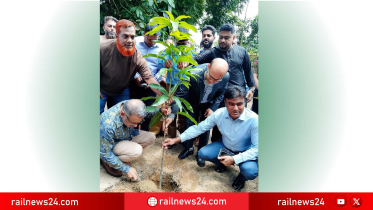 চট্টগ্রামে রেল সচিবের ফাহিমুল ইসলামের  বৃক্ষরোপণ কর্মসূচিতে অংশগ্রহণ