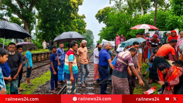 চুয়াডাঙ্গায় ট্রেনে কাটা পড়ে নারীর মৃত্যু