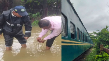ষোলশহরে আটকে থাকা শাটল ট্রেন চলাচল স্বাভাবিক