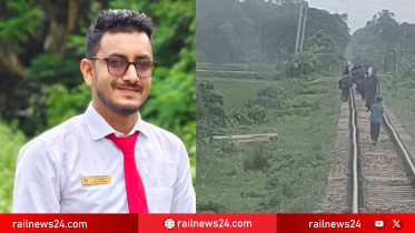চলন্ত অগ্নিবীণা এক্সপ্রেসে পাথর নিক্ষেপ, হতবাক ট্রেন পরিচালক