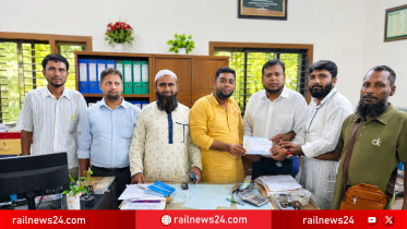 সরকারি কর্মকর্তা-কর্মচারী কল্যাণ সমিতির কেন্দ্রীয় কাউন্সিলের নিমন্ত্রণপত্র গ্রহণ করল  রেলওয়ে শ্রমিক ও কর্মচারী দল