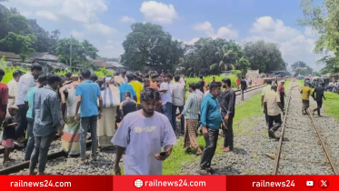 রংপুরে ট্রেনে কাটা পড়ে ওয়েম্যানের মৃত্যু