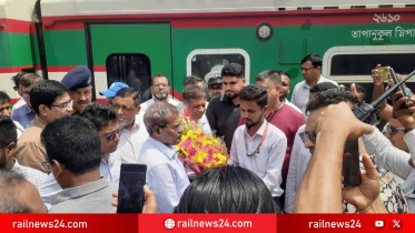 ব্রাহ্মণবাড়িয়া রেলস্টেশনে যাত্রীদের জন্য ফ্রি বিশুদ্ধ পানির ব্যবস্থা উদ্বোধন