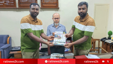 চলন্ত ট্রেনে পাথর নিক্ষেপ বন্ধে জনসচেতনতায় হাসান-হোসেন!!