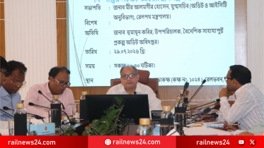 রেলপথ মন্ত্রণালয়ে বৈদেশিক সাহায্যপুষ্ট প্রকল্পের ২২টি অডিট আপত্তি নিষ্পত্তিতে ত্রিপক্ষীয় সভা