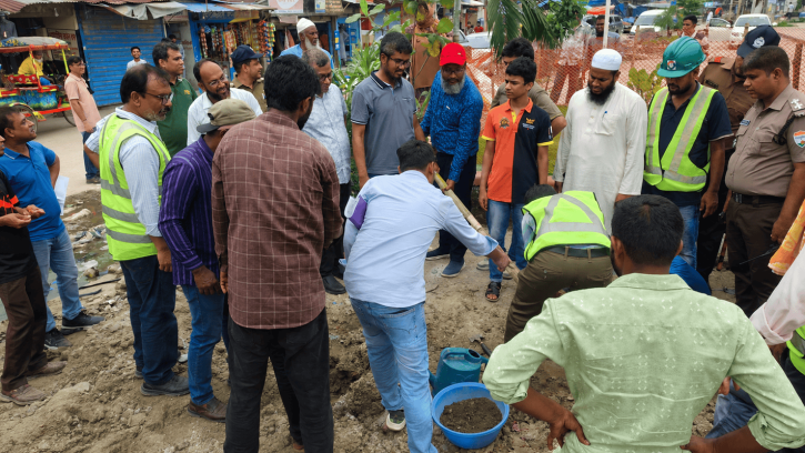 টঙ্গী রেলস্টেশনে সবুজায়নের ছোঁয়া, রোপণ হলো ৫৪৬টি গাছ