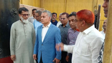 সৈয়দপুর রেলকারখানা পরিদর্শনে মন্ত্রী, কোচ সংস্কারের মান উন্নয়নে কঠোর নির্দেশনা