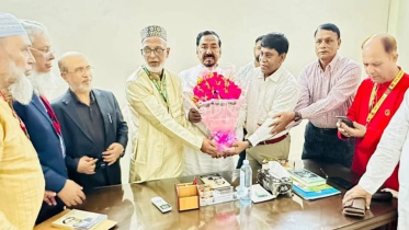 ভাঙ্গা-কুয়াকাটা রেললাইন ও ভোলা সেতুসহ নানা দাবিতে স্পিকারের সঙ্গে বরিশাল বিভাগ সমিতির মতবিনিময়