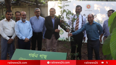 রেলওয়ের সবুজায়নে ব্র্যাকের ১৫ হাজার বৃক্ষ উপহার