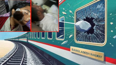 একের পর এক পাথর নিক্ষেপ, ঝুঁকিতে ট্রেনযাত্রীরা