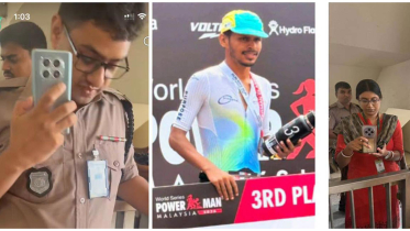 টি-শার্ট ও হাফ প্যান্ট পরায় মেট্রোরেলে অ্যাথলেট স্নিগ্ধকে পোশাক নিয়ে হয়রানির