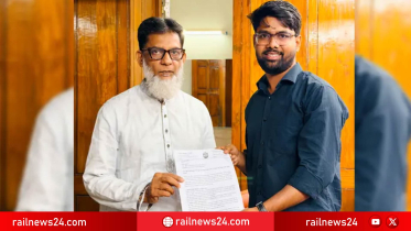 শাটল ট্রেন সংস্কারে রেল প্রতিমন্ত্রীকে চাকসু এজিএসের স্মারকলিপি
