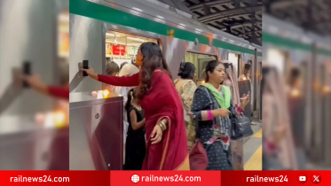 মেট্রোরেলে বাণিজ্যিক ভিডিও ধারণ নিষিদ্ধ, তবু ভাইরাল ‘মোবাইল ট্রেন্ড’