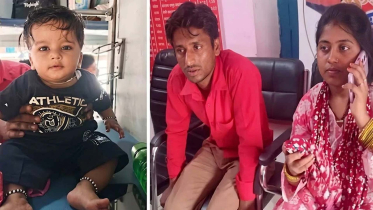 চলন্ত ট্রেন থেকে পড়ে গেল ৯ মাসের শিশু, ২৩ ঘণ্টা পর উদ্ধার